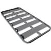 Homey - Rete rinforzata a doghe larghe, anti rumore, struttura 40 x 30 mm senza gambe, forte e resistente 105 x 200