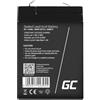 Green Cell Batteria UPS Green Cell AGM GC 6V 4.0Ah [AZGCEUAY0000003]