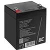 Green Cell Batteria guppo di continuita' Greencell AGM 12V 5Ah