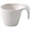 Villeroy & Boch Flow Tazzina da Caffè, 100 ml, Porcellana Premium, Bianco