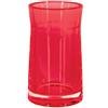 Spirella Bicchiere Sydney Rosso Trasparente