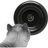 LucyBalu® Hello Kitty Drop Ciotola rialzata per gatti in porcellana I Nero