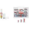 Fischer FILL & FIX Ripara fori Tasselli e Fissaggi su Muro e Legno, Siringa Colla di Montaggio, Include 4 Tasselli a Rete, 51098 & KIT DUOPOWER Valigetta 80 Tasselli Universali Duopower