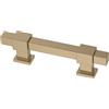 Franklin Brass P44367-CZ-B Barra quadrata Adjusta per armadietto, da 3,5 a 10,2 cm, bronzo champagne, confezione da 5
