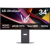 LG Monitor LG 34G600A-B.AEU Wide Quad HD 34