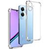 REY Cover in Gel TPU Anti-Shock per Oppo REALME Note 60 - Note 60X - NARZO N61, Morbido Silicone Custodie Protettivo Case, Anti-Scratch, Protettiva Sottile Back Cover