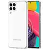 NEW'C Cover per Samsung Galaxy M53 5G (6,7 Pulgadas), Custodia Gel Trasparente Morbida Silicone Sottile TPU [Ultra Leggera e Chiaro]
