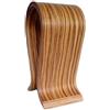 Colrid Supporto per cuffie in legno, supporto per cuffie, a forma di U, in legno di noce, universale, ecologico, durevole, antiscivolo, per casa, ufficio, studio (stampa zebra)
