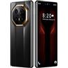 ULUCAN Smartphone Mate70 RS Android 14, 7,3 pollici, 16 GB di RAM, 1 TB di ROM, telefono cellulare Dual SIM, Google Play Store, batteria da 8000 mAh, lunga durata della batteria,Black-1TB