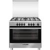GLEM GAS S.P.A. Glem Cucina Gas Forno Elettrico Sa965mi6 Inox