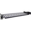 InLine Ripiano da 19, 150 mm, 10 kg, 1HE, RAL 9005 nero, 19114A