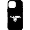 Albanese Orgoglio Albania Patria Regali Albania Vintage Bandiera Albanese Custodia per iPhone 16 Pro Max