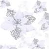 Boao 24 fiori di stella di Natale glitterati artificiali, per matrimonio, albero di Natale, Capodanno, ornamenti (bianco)
