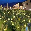 WALCHO Luci Solari da Giardino, Luci Solare Esterno (4 Pezzi 6 LED 1200mAh),8 Modalità IP65 Impermeabile luce Solari Lucciole Terra Incasso per Vialetto Patio Giardino Scala Paesaggio, Luce Calda