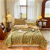 Odot Trapunta Inverno per Letto Singolo Matrimoniale Una Piazza e Mezza, 2,5 Tog Trapunta Leggera Primaverile Piumino Estivo Coperta Trapuntatura Traspirante e Morbido (Tulipani gialli,150 * 200cm)