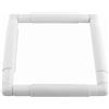 Akozon Cornici da Ricamo in Plastica Regolabili, Punto Croce Quilt Punto Croce Q per Punto Croce per Punto Croce Fai da Te (20,3 * 20,3 cm) Ricamo con Telaio in Plastica (20,3 x 20,3 cm)
