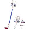 JIMMY Scopa Elettrica senza Filo Aspirapolvere senza Sacco 425W Autonomia 45 min colore Blu - JV53 Lite