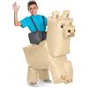 Minecraft Llama Costume per Bambini, Licenziato Ufficialmente da Disguise, Vestibilità Comoda e Design Dettagliato, Taglia Unica
