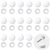INCREWAY 100 coprivite, tappo a vite in plastica, tappo a vite in plastica, tappo a vite in plastica (bianco)