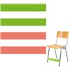 MOLZINY 4 Pezzi Fasce Elastiche per Sedie Bambini Elastici per Sedia per Bambini Cinghie per Sedili Flessibili per ADHD Fasce elastiche per sedia ADHD per bambini Fasce per Piedi Estensibili