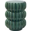 POLSPOTTEN - Tavolino d'appoggio Pumpkin - Verde - Ceramica smaltata