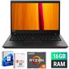 Pc Portatile Notebook RICONDIZIONATO LENOVO Thinkpad T495 14 AMD RYZEN 5 RAM 16GB SSD Windows 11 Pro + OFFICE 2021