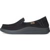 Kickback Rizzo Mocassini Slip‑On Donna in Camoscio Riciclato - Scarpe Smart Casual con Supporto Ortopedico e Fodera in Pelle - Comode Scarpe Estive per Uso Quotidiano - Charcoal Suede, EU 41