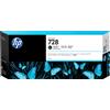 HP Testina stampante HP Cartuccia inchiostro nero opaco DesignJet 728, 300 ml [F9J68A]