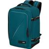American Tourister Take2Cabin - Bagaglio a mano sottosella (40 x 25 x 20 cm - 24 L - 0,50 kg) - Borsa da cabina, zaino da aereo S sottosella, verde acqua (totalmente verde acqua)