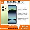 Xiaomi Redmi Note 14 4G NFC helium G99-Ultra 6,67 ''schermo amoled 120 Hz 108 MP IA fotocamera 5500 mAh batteria,Caricabatterie non incluso - Midnight Black