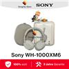 Sony Cuffie wireless Bluetooth over-ear con cancellazione del rumore Sony WH-1000XM6, suono ad alta risoluzione, comfort eccezionale, design pieghevole, custodia resistente, batteria da 30 ore, iOS e - Nero