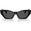 Versace Occhiali da Sole VE4488U GB1/87 Nero/Grigio Scuro Donna