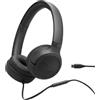 JBL Tune 530 C Cuffie con Filo On Ear, Microfono, Suono JBL Pure Bass, Preimpostazioni EQ, Connettività USB Tipo C, Design Pieghevole e Cavo Anti-Groviglio, Nero