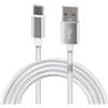 Waytex Cavo USB C 3.1 a USB per caricabatterie e dati, lunghezza 2,00 m, spina tipo C maschio e tipo A maschio, guaina in nylon anti-rottura per iPhone, iPad, Samsung e qualsiasi dispositivo con presa