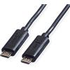 ROLINE Cavo di Carica USB 2.0, Micro b/Micro b m/m 0,3m