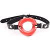 LateToBed BDSM Line Lip Gag Mouth Red