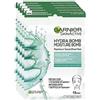 Garnier Maschera in Tessuto Skin Active Hydra Bomb, Formula Super Idratante e Rivitalizzante, Per Tutti i Tipi di Pelle, Con Acido Ialuronico e Aloe Vera Biologica, Confezione da 5