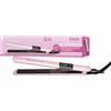 Demeliss Pink - Piastra 2 in 1 Barbie™ - Piastre sottili in ceramica tormalina infusa cheratina - Levigatura netta, riccioli rimbalzati - Temperatura regolabile da 150 a 230 °C - Design ergonomico