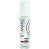 ST. MORIZ St Moriz Original Clear Tanning Mousse, ad asciugatura rapida, abbronzatura vegana, da media a scura, 200 ml (confezione da 1)