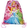 Principesse Disney - Sacca a zaino per l'asilo o il tempo libero, 45x35cm
