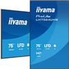 iiyama LH7564UHS-B1AG 75' 3840x2160 UHD VA DLED LH7564UHS-B1AG