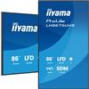 iiyama LH8675UHS-B2AG 86' 3840x2160 UHD pannello IPS LH8675UHS-B2AG