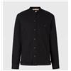 ALLSAINTS CAMICIA ALL SAINTS DECK Jet Black Uomo Giacca Militare Esterno Cotone Autentica