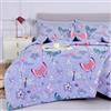 Mooreeke Letto in una borsa per bambini e ragazze, set da 6 pezzi con piumino, set di lenzuola e cuscino decorativo, in microfibra super morbida per bambini