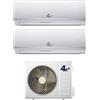 Climatizzatore Condizionatore 4Xe Dual Split Inverter serie WINTER 9+9 con WINTER DUAL 14 R-32