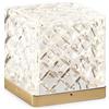 Illuminati Lighting Lampada da tavolo MAGIA, nero e oro spazzolato LED 4,5W 383lm 3000K, 9x9x10cm