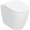 GEBERIT VASO GEBERIT ICON 503.080.00.1 TURBOFLUSH A TERRA CON COPRIVASO SOFT-CLOSE