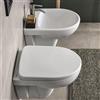 GEBERIT COPPIA SANITARI VASO BIDET E COPRIVASO TRADIZIONALE GEBERIT SELNOVA PRO SOSPESI