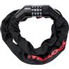 TRELOCK BC 360 Code Lucchetto a catena - Lunghezza 110 cm - Catena 6 mm - Livello di sicurezza 8 - Codice regolabile liberamente