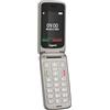 Gigaset GL595 Flip Cellulare - Per degli anziani - tasti grandi e pulsante di emergenza SOS - Resistente a polvere e spruzzi d'acqua - Senza contratto - Display TFT a colori, Titanio